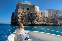 Polignano by boat excursion of groups with aperitif 