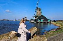 Zaanse Schans Windmills and Volendam from Amsterdam, Live Guided 