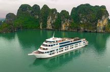 The most Luxury Day Cruise with transfer from Ha Noi & Drink 