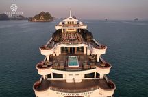 The most Luxury Day Cruise with transfer from Ha Noi & Drink 