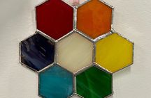 Make Your Own Stained Glass Honeycomb