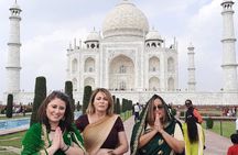 Agra & Mathura-Vrindavan: Taj, Red Fort & Spiritual 2-day tour