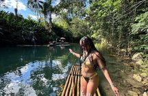 Private Bamboo River Rafting & Foot Massage from Montego Bay 