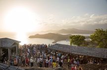Sunset party at Shirley Heights - SHARE round trip
