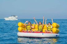 Hurghada Summer mix: Parasailing, and Banana Boat Fun