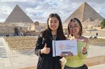Private tour to Giza Pyramids, Lunch, Camel Ride & Shopping tour