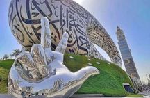 Dubai: Bur Dubai Abra Tour & Boat Ride with Museum of Illusions