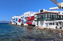 Mykonos Semi Private Bus Tour in English Spanish 