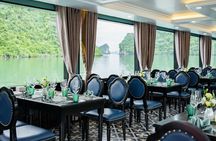 Halong Bay: 5-star Pamela Cruise Day Trip with Lunch & Activities