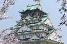 PRIVATE 6hr, Food tour from Osaka Castle, Kuromon, Dotonbori. 