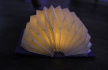Mini Origami Lamp and Mizuhiki knot Belt Workshop in Ueno