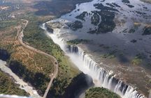 Helicopter Flight over the Victoria Falls