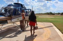 Helicopter Flight over the Victoria Falls