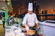 3-Hour Lotus Mega Yacht Dinner Experience in Dubai Marina
