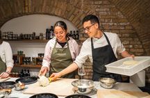 Authentic Roman Pizza, Suppli & Gelato Workshop with Italian Wine