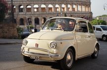 Fiat 500 Retro Car Tour with Professional Photoshoot