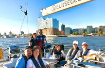 Yacht Sailing After Work Tour of Hamburg Harbor