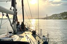 Yacht Sailing After Work Tour of Hamburg Harbor