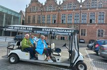 Gdansk: Private City Sightseeing Tour by Buggy/Cart LIVE GUIDED