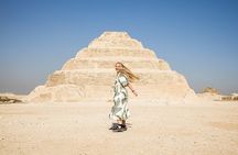 Cairo tour to Giza pyramids, Sakkara, Memphis, museum, camel ride
