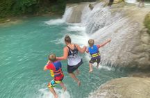  Blue Hole Secret Falls from Falmouth 