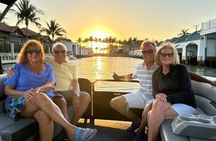 Sunset Tour in Naples Bay on a New Godfrey- All included