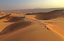 Premium Camp Red Dune Desert Safari Camel Ride and Sandboarding