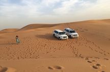 Premium Camp Red Dune Desert Safari Camel Ride and Sandboarding