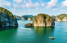 Sunset on Lan Ha Bay to Viet Hai Village to Viewpoint Ha Long Bay