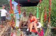 Private 1 Hour Bamboo River Rafting in Montego Bay 