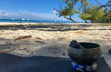 A moment of deep relaxation - Private Yoga Lesson in Mo'orea
