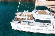Luxury Santorini Sailing Cruise: Lunch, BBQ, Open Bar, Transfers