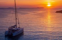 Luxury Santorini Sunset Cruise: Dinner, BBQ, Open Bar, Transfers