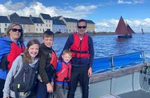 Boat cruise with local skipper on Galway Bay. Galway city. 1 hour