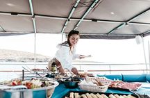 From Sliema: Three Bay Cruise with Lunch and Transfers