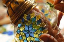 Istanbul Turkish Mosaic Lamp Workshop with Bosphorus View