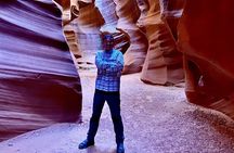 Upper Antelope Canyon, Horseshoe Bend from Vegas, Lunch, FreeWiFi