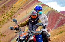Rainbow Mountain Vinicunca Peru, Easy tour with Motorcycle Option