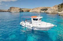 Full Day Private Boat Charters Malta: Blue Lagoon, Comino & Gozo