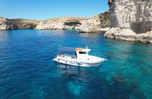 Full Day Private Boat Charters Malta: Blue Lagoon, Comino & Gozo