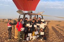 Flight in Hot Air Balloon, Breakfast Berber 