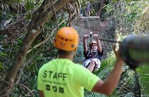Canopy EcoPark Adventure with transportation from Puerto Vallarta