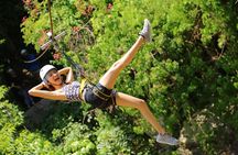 Canopy EcoPark Adventure with transportation from Puerto Vallarta