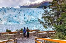 From El Calafate: Perito Moreno walkways + Boat Tour (optional)