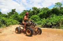 ATV, Ziplines & Cenote with Transportation & Insurance Included