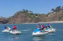 1 Hour Guided Jet Ski Tour in Conchal or Brasilito