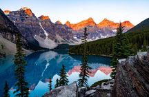 Moraine Lake Sunrise(2hrs) & Lake Louise(2hrs) from Canmore/Banff