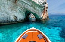 Private Day Tour To Shipwreck And Blue Caves by Boat in Zakynthos