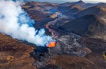 Helicopter Tour Over Iceland’s Reykjanes Volcano Eruption Site