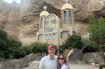 Cave church Garbage City and Coptic Cairo Hanging Church 